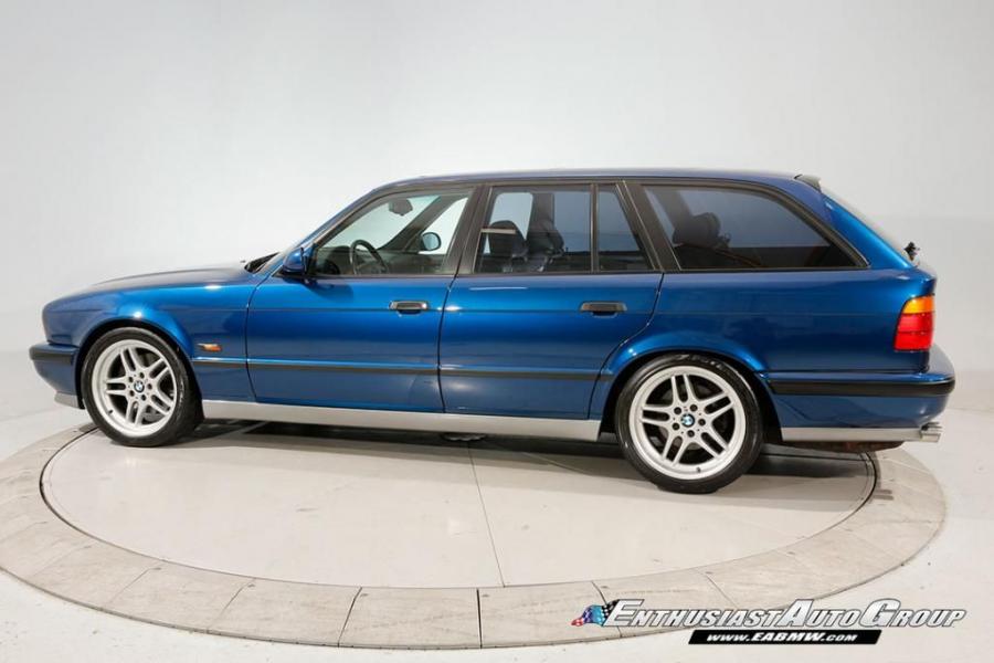  BMW M5 Touring (Avus Blue) (WBSHJ91070BL01767) (E34) 1994 года  (фото 25 из 100)